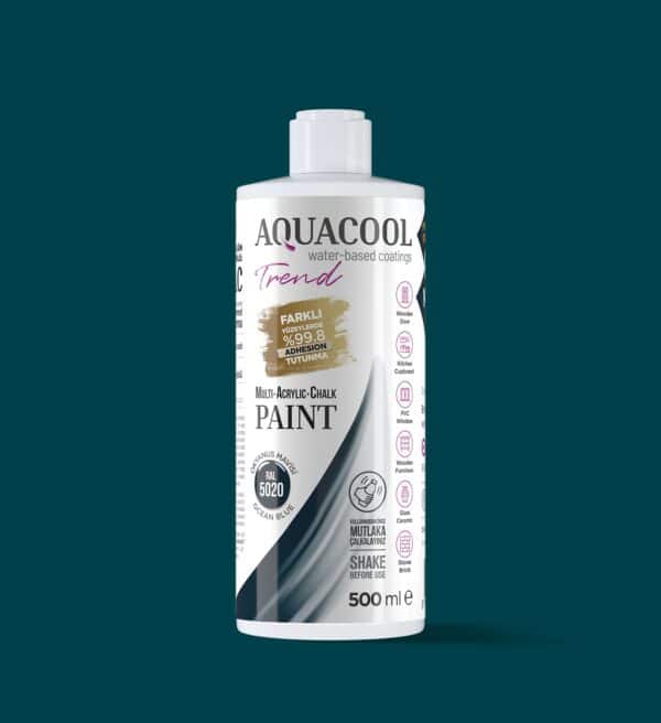 Aquacool Trend MAC Boya RAL Serisi 5020 Okyanus mavisi 500ml